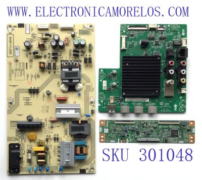 KIT DE TARJETAS PARA TV VIZIO / MAIN 6M03M0003700R / TD.MT5691.U761 / A0002R00J / FUENTE FSP173-1FS01 / P650D108DB / V655-H9 V3 / T-CON TACDJ4031 / MV-0S94V-0088112 / PANEL V650DJ4-D03 REV.C1 / MODELO V655-H9